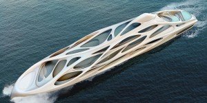 From spaceship to evolutionary product of 21 century: Zaha Hadid ship